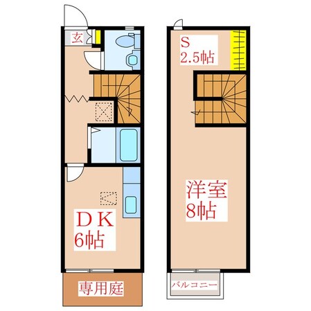 リースランドＳＨＩＮ　Ｃ棟の物件間取画像